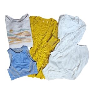 Flawed Gems Size Medium Bundle FINAL SALE Pact Fabletics Anthro Free People Zara